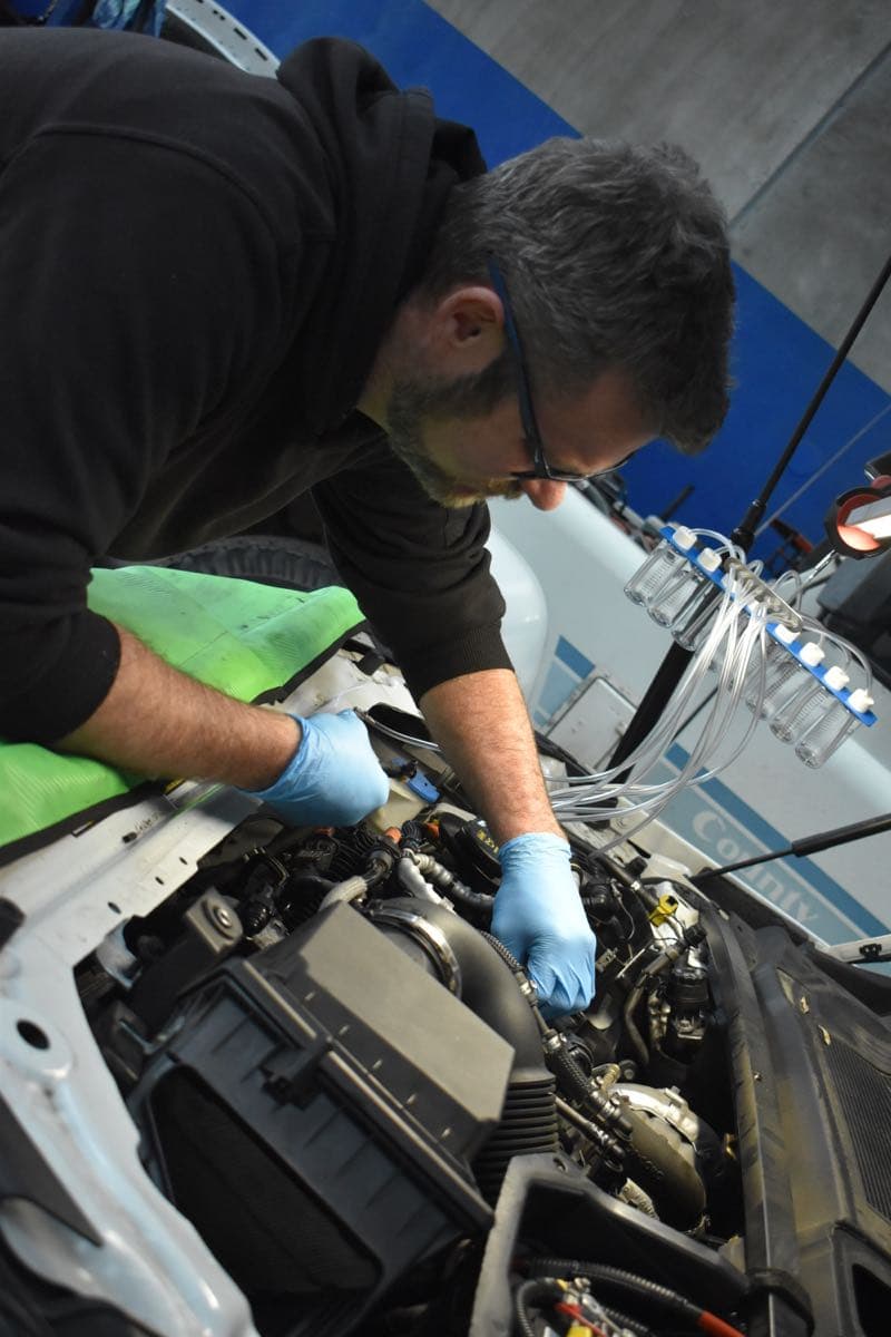 Expert technicians at work